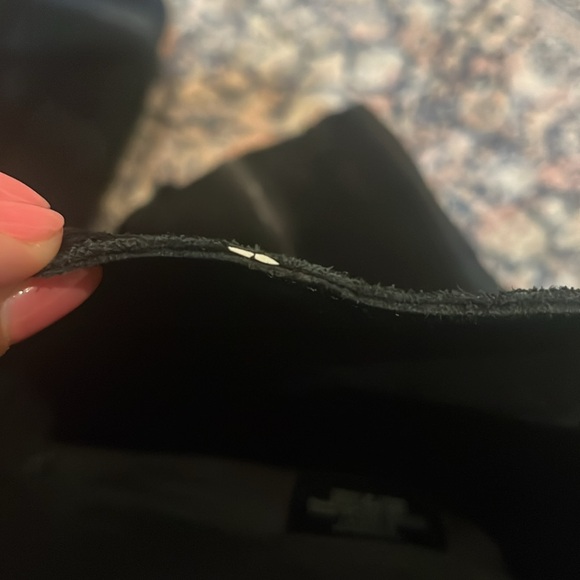 Vince Camuto Over the Knee Black Boot Suede 9.5 women’s - Picture 10 of 11